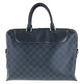 LOUIS VUITTON Business bag N48260 PVC, Leather Black SilverMetal Business bag Briefcase 2way Damier Graphite Porto Documentaion NM mens Used Authentic