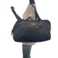 PRADA Boston Duffel bag Nylon black Boston Duffel bag Handbag Unisex Test Triangle With logo Women Used Authentic