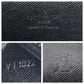 LOUIS VUITTON business bag M30182 leather Black black Taiga ardwards Baikal