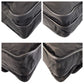 PRADA Shoulder Bag Nylon Black SilverMetal Shoulder Bag Messenger bag Test Triangle With logo Women Used Authentic