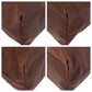 PRADA Tote Bag Nylon Brown Silver Metal Tote Bag Shoulder Bag Test Triangle With logo Women Used Authentic