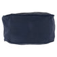 PRADA Tote Bag Nylon Navy Gold Metal Tote Bag handbag Test Bijou fringe Women Used Authentic