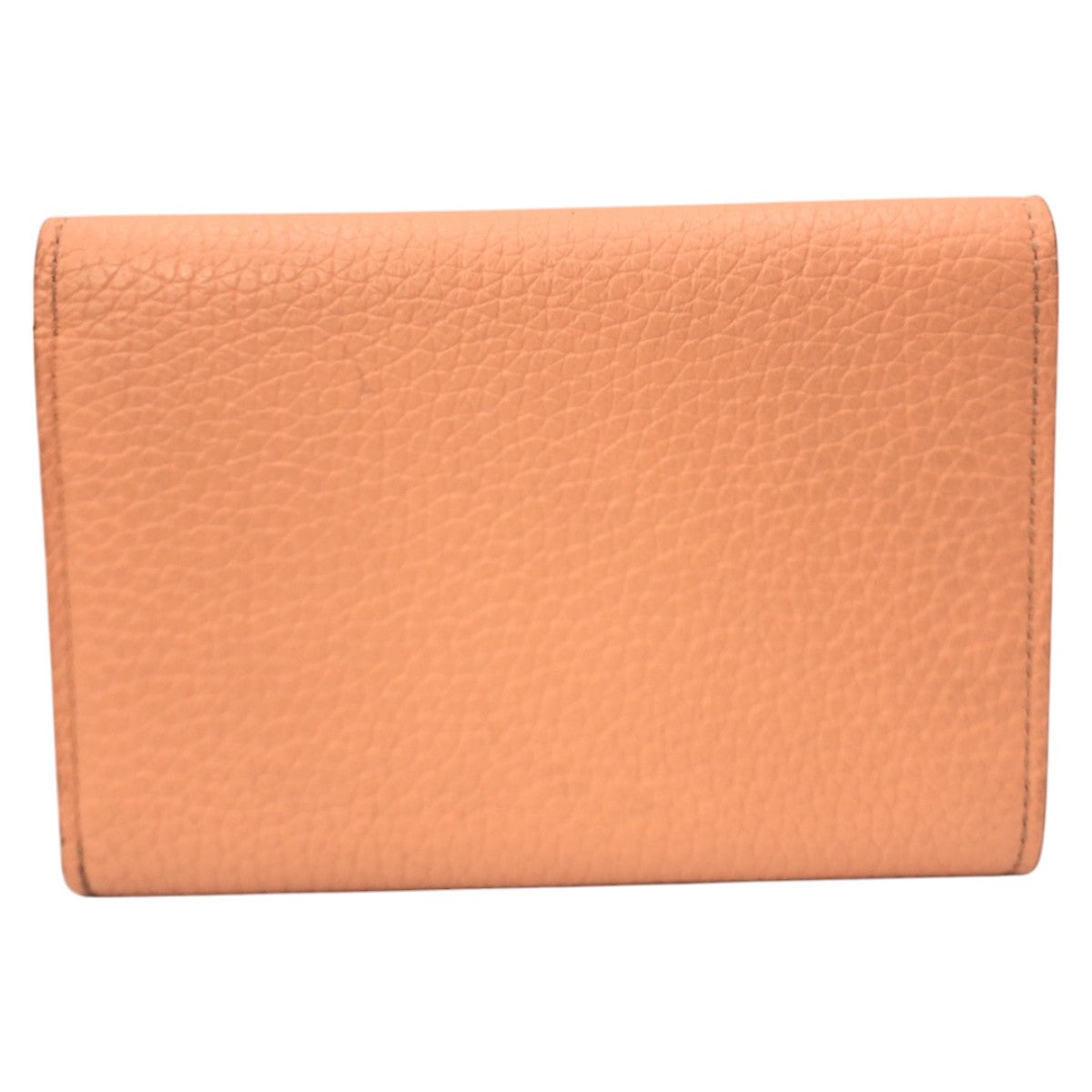 LOUIS VUITTON Tri-fold wallet M82149 leather beige Tri-fold wallet Compact wallet Portefeuille Capsine Women Used Authentic