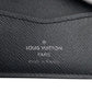 LOUIS VUITTON Bifold Wallet M62294 PVC Black black Bifold Wallet Compact Wallet Monogram Portefeuille Slender mens Used Authentic