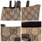GUCCI Tote Bag 131220 GG Supreme canvas, leather Beige brown Tote Bag Shoulder Bag Women Used Authentic