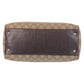 GUCCI Tote Bag 131220 GG Supreme canvas, leather Beige brown Tote Bag Shoulder Bag Women Used Authentic