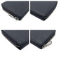 LOUIS VUITTON Long Wallet Purse N63549 PVC Navy Long Wallet Purse Damier Anfini Zippy Wallet Vertical mens Used Authentic
