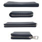 LOUIS VUITTON Long Wallet Purse N63549 PVC Navy Long Wallet Purse Damier Anfini Zippy Wallet Vertical mens Used Authentic