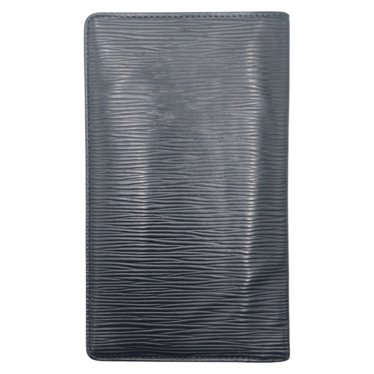 LOUIS VUITTON Long Wallet Purse M63212 Epi Leather Black black Long Wallet Purse Epi Porte Cartes Credit mens Used Authentic