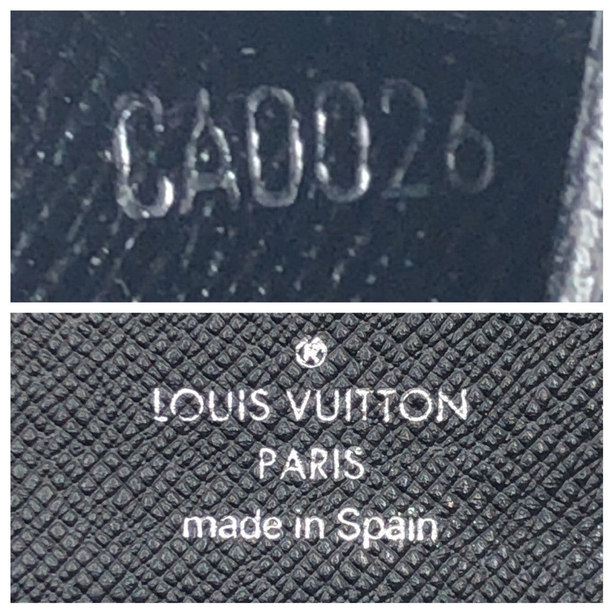 LOUIS VUITTON Long Wallet Purse M63212 Epi Leather Black black Long Wallet Purse Epi Porte Cartes Credit mens Used Authentic
