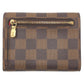 LOUIS VUITTON Tri-fold wallet N60005 PVC Brown gold Damier Portefeuille Koala