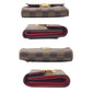 LOUIS VUITTON Tri-fold wallet N60005 PVC Brown gold Damier Portefeuille Koala