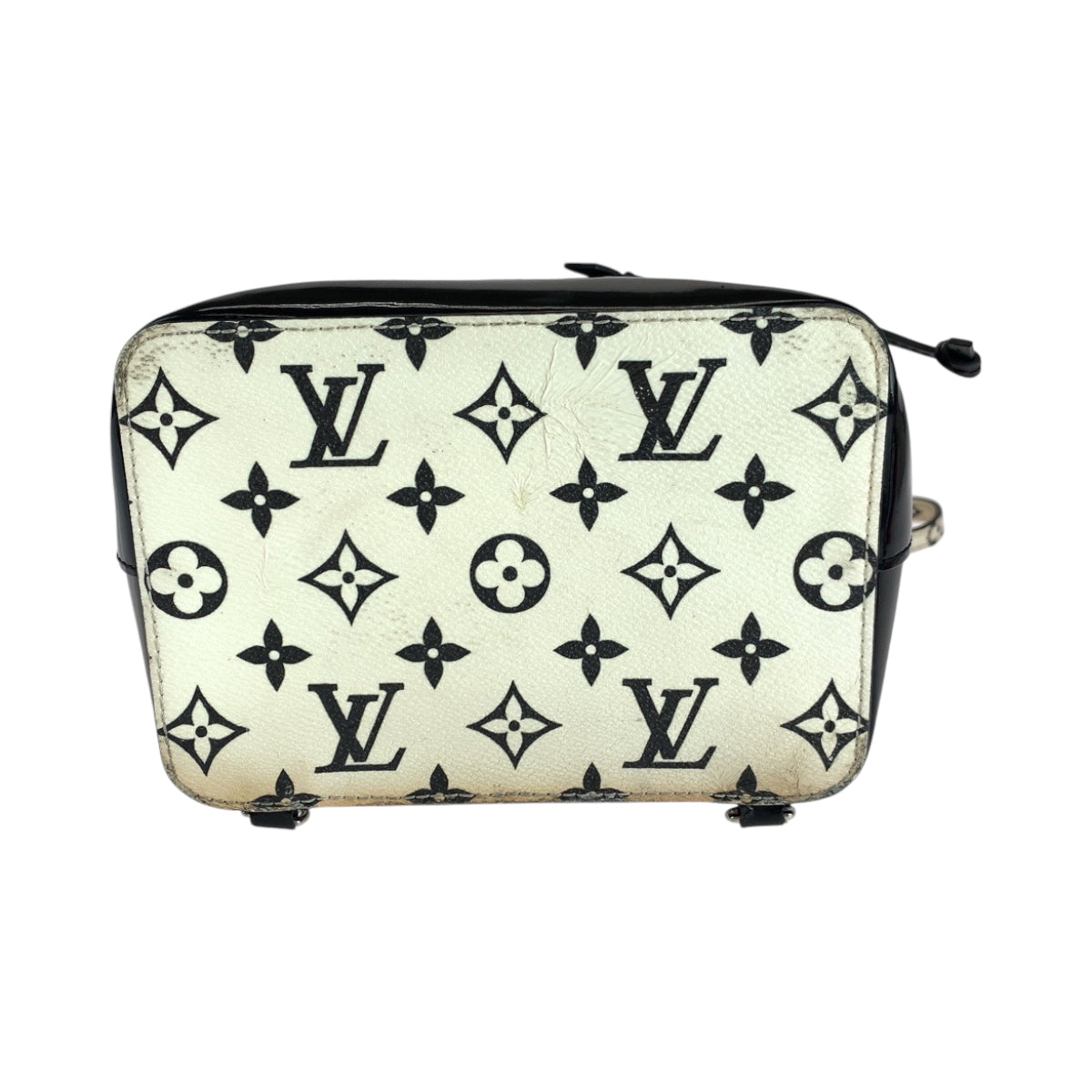 LOUIS VUITTON Backpack M53637 Vernis Black White Backpack Backpack Vernis Monogram Hot Springs Women Used Authentic