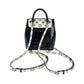 LOUIS VUITTON Backpack M53637 Vernis Black White Backpack Backpack Vernis Monogram Hot Springs Women Used Authentic