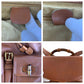 GUCCI Backpack 003 2058 0016 leather Brown Gold Metal Backpacks & Daypacks Backpacks Bamboo Women Used Authentic