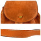GUCCI Backpack 003 58 0030 Suede Orange GoldMetal Backpack Backpack Bamboo Women Used Authentic