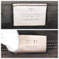 GUCCI Tote Bag 211138 PVC, Leather gray Tote Bag Shoulder Bag GG implementation Women Used Authentic