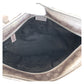 GUCCI Tote Bag 211138 PVC, Leather gray Tote Bag Shoulder Bag GG implementation Women Used Authentic