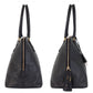 PRADA Handbag leather black Handbag Shoulder Bag Safiano Women Used Authentic