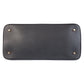 PRADA Handbag leather black Handbag Shoulder Bag Safiano Women Used Authentic