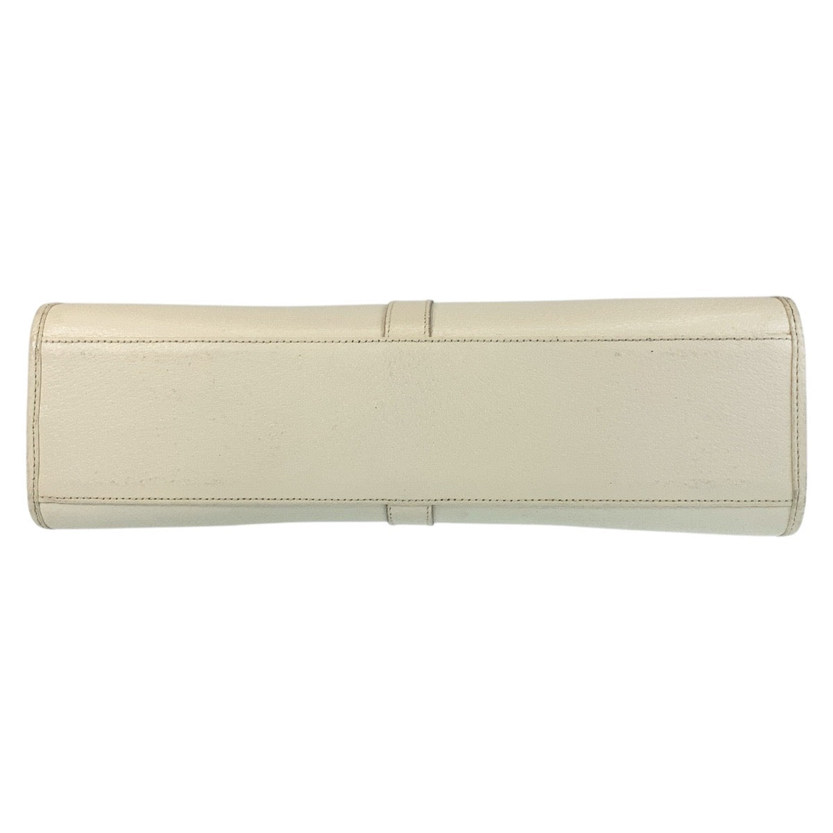 GUCCI Tote Bag 002 1064 leather White Ivory SilverMetal Tote Bag Shoulder Bag Jackie Women Used Authentic
