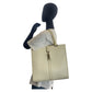 GUCCI Tote Bag 002 1064 leather White Ivory SilverMetal Tote Bag Shoulder Bag Jackie Women Used Authentic