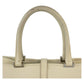 GUCCI Tote Bag 002 1064 leather White Ivory SilverMetal Tote Bag Shoulder Bag Jackie Women Used Authentic