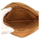 CELINE Clutch bag DM94 leather Brown Gold Metal Clutch bag business bag Macadam mens Used Authentic