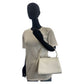 GUCCI Handbag 00020460301 leather White SilverMetal Handbag Women Used Authentic