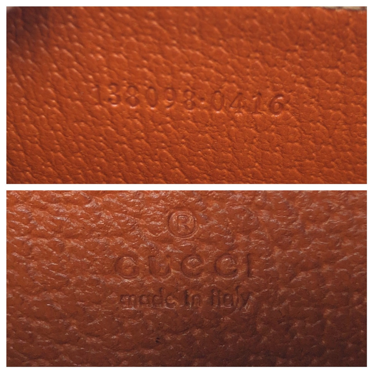 GUCCI Coin case 138098 0416 GG canvas Brown Card Case GG pattern Women(Unisex) Used Authentic