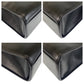 GUCCI Tote Bag 002 1064 leather Black SilverMetal Tote Bag Shoulder Bag Jackie Women Used Authentic