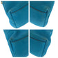 GUCCI Tote Bag 308982 leather blue ChainTote Bag Shoulder Bag Soho Women Used Authentic