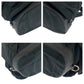 PRADA Backpack Nylon black Backpack Unisex Test Triangle With logo mens Used Authentic