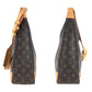 LOUIS VUITTON Shoulder Bag M51260 PVC, Leather Brown Gold Metal Monogram Boulogne35 Women Used Authentic