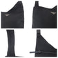 PRADA Shoulder Bag Nylon Black SilverMetal Shoulder Bag Sacoche Test Triangle With logo Women Used Authentic