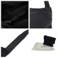 PRADA Shoulder Bag Nylon Black SilverMetal Shoulder Bag Sacoche Test Triangle With logo Women Used Authentic