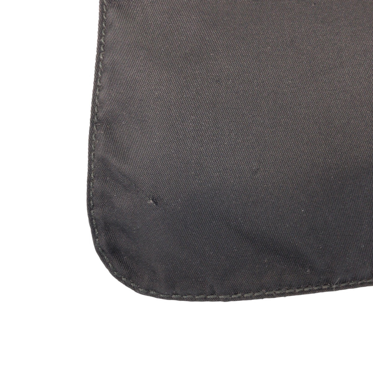 PRADA Shoulder Bag Nylon black Shoulder Bag Messenger bag Test Triangle With logo Women Used Authentic