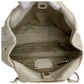 PRADA Shoulder Bag leather White SilverMetal Women Used Authentic