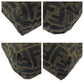 FENDI Shoulder Bag canvas Brown Gold Metal Shoulder Bag pochette Zucca FF logo Women Used Authentic