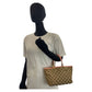 GUCCI Tote Bag 120844 GG canvas, leather Beige Pink Gold Metal Tote Bag handbag Women Used Authentic