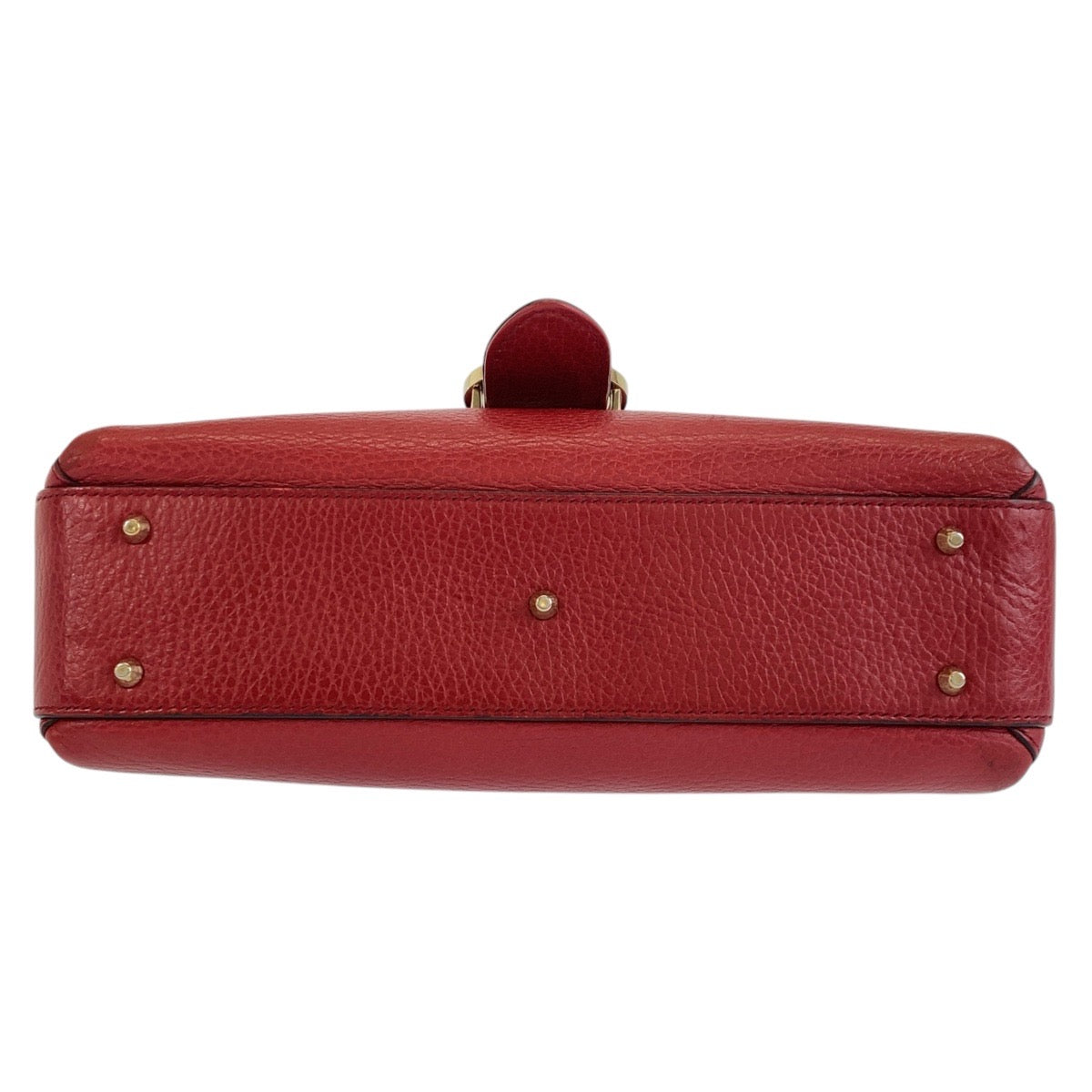 GUCCI Shoulder Bag 510302 leather Red Interlocking