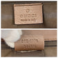 GUCCI Tote Bag 002 1098 GG canvas, leather Beige Brown Gold Metal Tote Bag Shoulder Bag Women Used Authentic