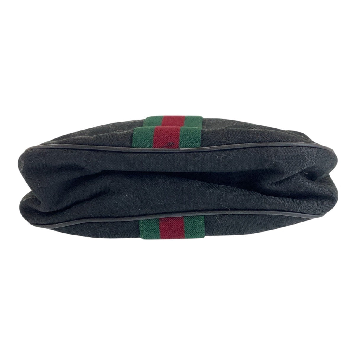 GUCCI Shoulder Bag 10 2 3840 GG canvas, leather Black Multicolor Gold Metal Crossbody Shoulder Bag Old Gucci Shelly Line Women(Unisex) Used Authentic