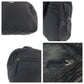 PRADA Handbag Nylon Black SilverMetal Handbag Tote Bag Test Triangle With logo Women Used Authentic