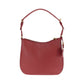 PRADA Shoulder Bag leather Red Gold Metal One Shoulder Bag Safiano Hobo Women Used Authentic