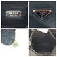 PRADA Shoulder Bag VA0053 Nylon black Shoulder Bag Sacoche Test Triangle With logo mens Used Authentic