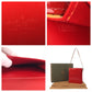 LOUIS VUITTON Shoulder Bag M91137 enamel Red Monogram Vernis Motto Women Used Authentic