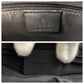 GUCCI Handbag 002 1016 Nylon black Handbag Tote Bag Bamboo Women Used Authentic