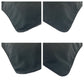 PRADA Shoulder Bag Nylon Black SilverMetal Shoulder Bag pochette Test Triangle With logo mens Used Authentic