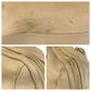 PRADA Handbag leather Beige Gold Metal Handbag Shoulder Bag Women Used Authentic